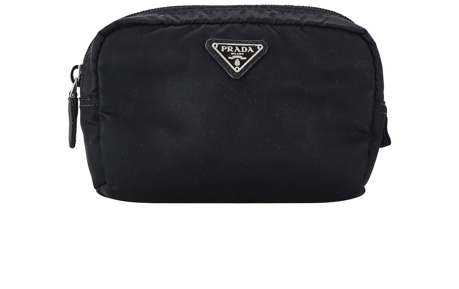 Prada nylon pouch online bag